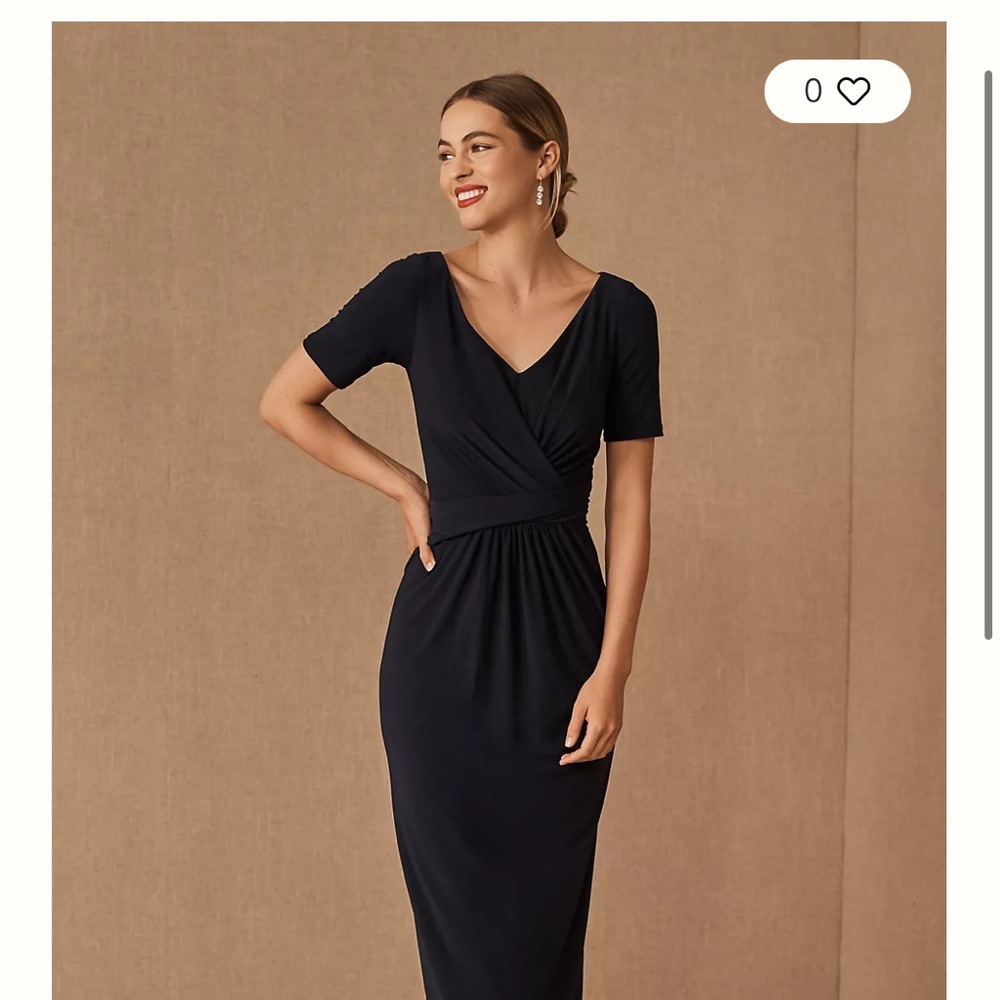 BHLDN Chelle Navy Dress - Never Worn, Has All Tags! - Picture 9 of 11